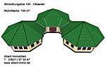 Winkelbungalow 195 Oktaeder Hausansicht 2